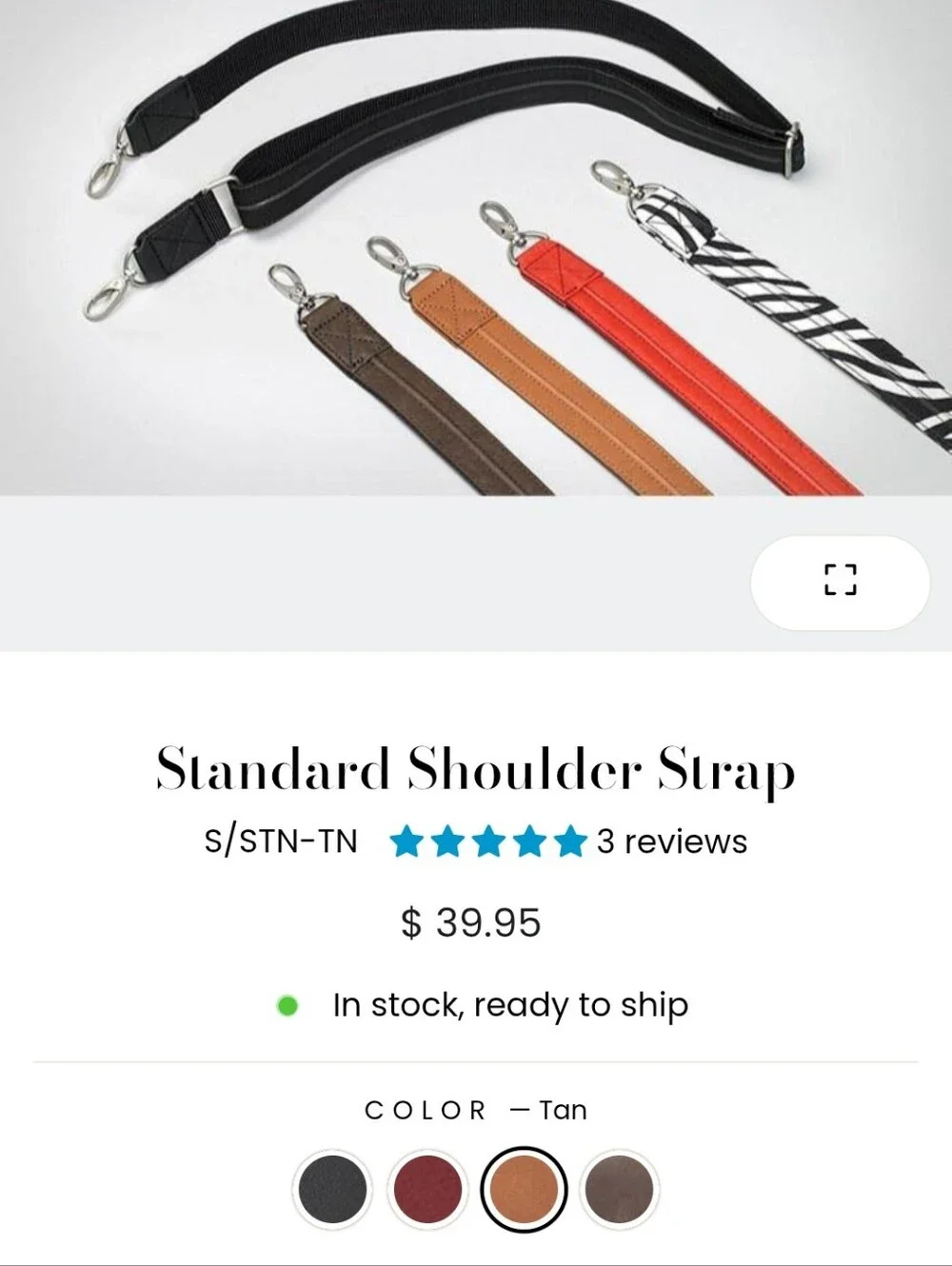 GunTotenMamas Replacement Strap And Tassel Tan